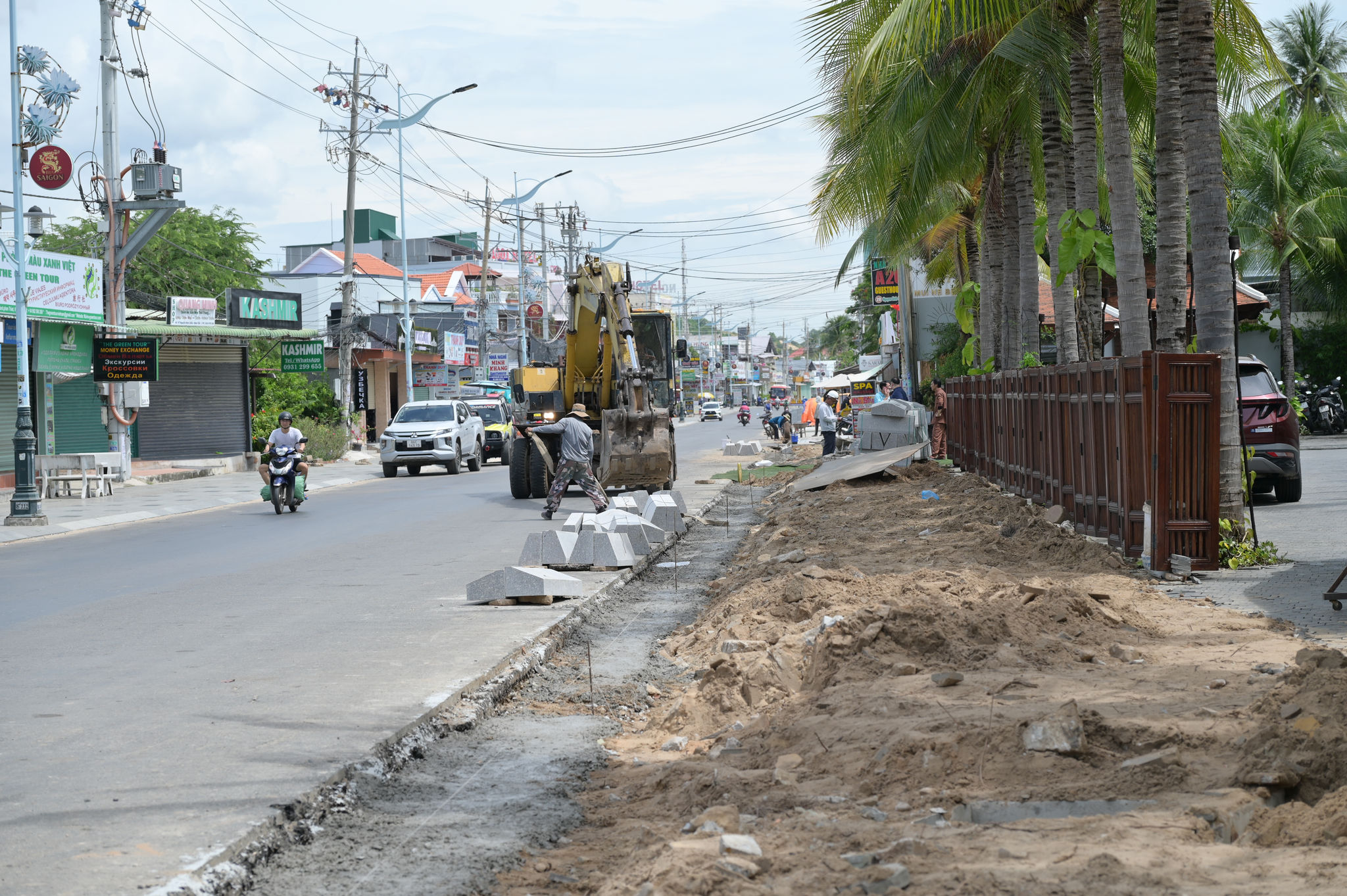 Các đơn vị đang đẩy nhanh thi công