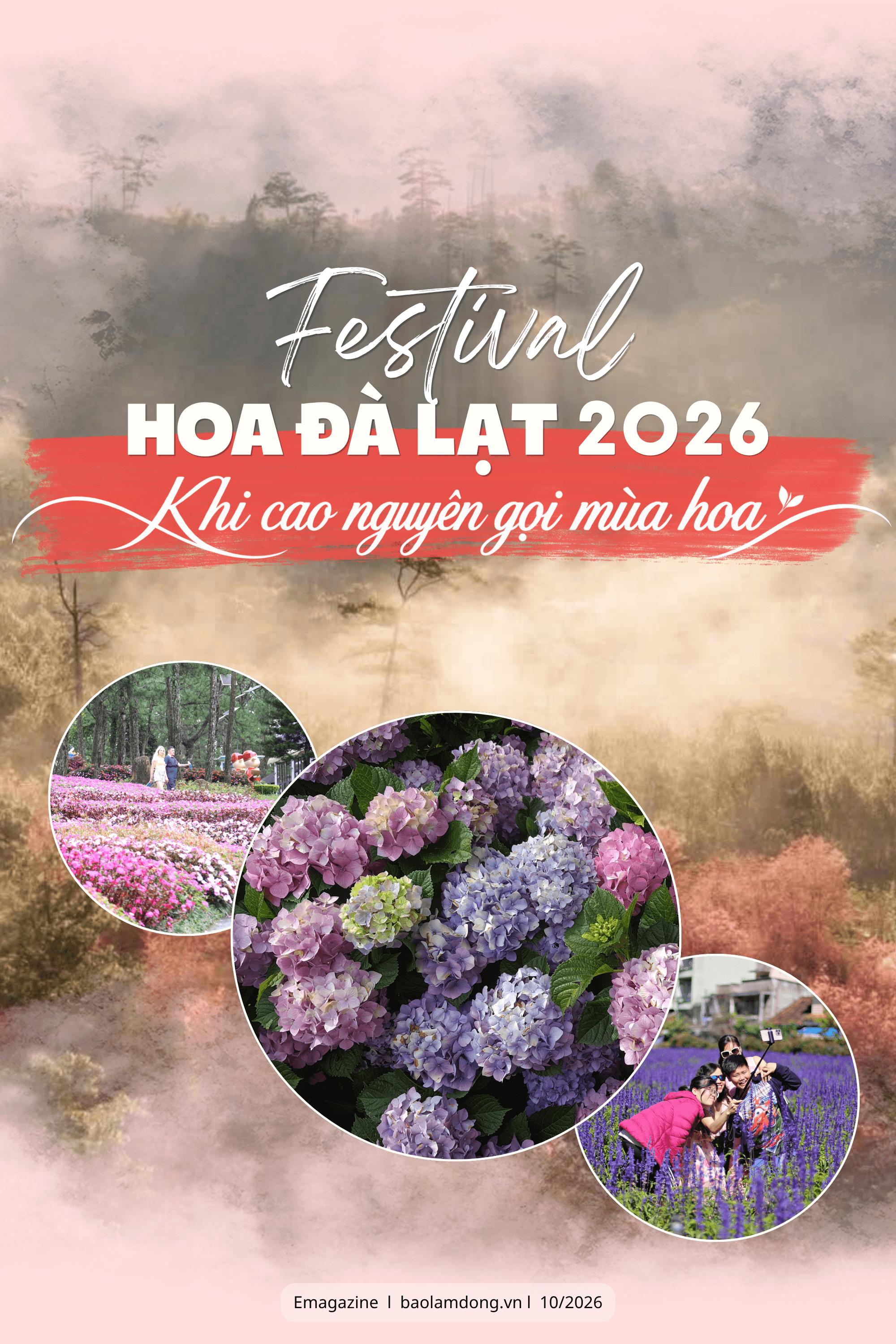 Festival Hoa Đà Lạt 2026: Khi cao nguyên gọi mùa hoa