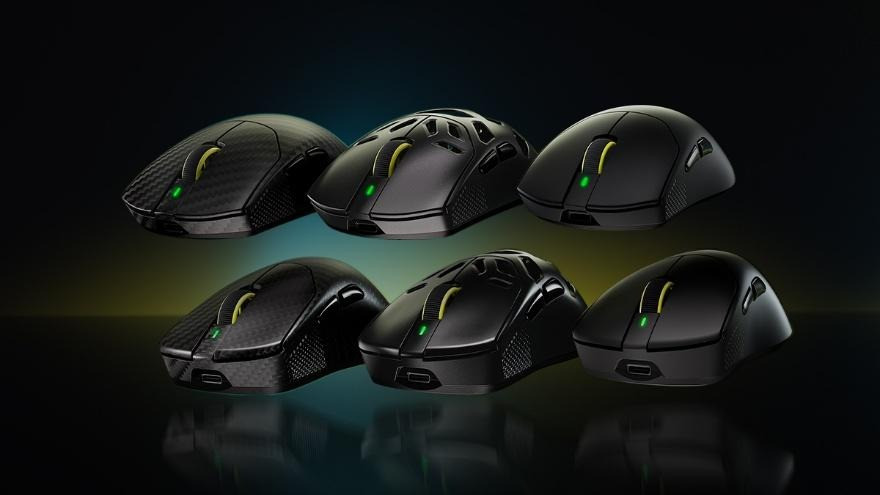 Các phiên bản chất liệu CORSAIR SABRE v3 PRO