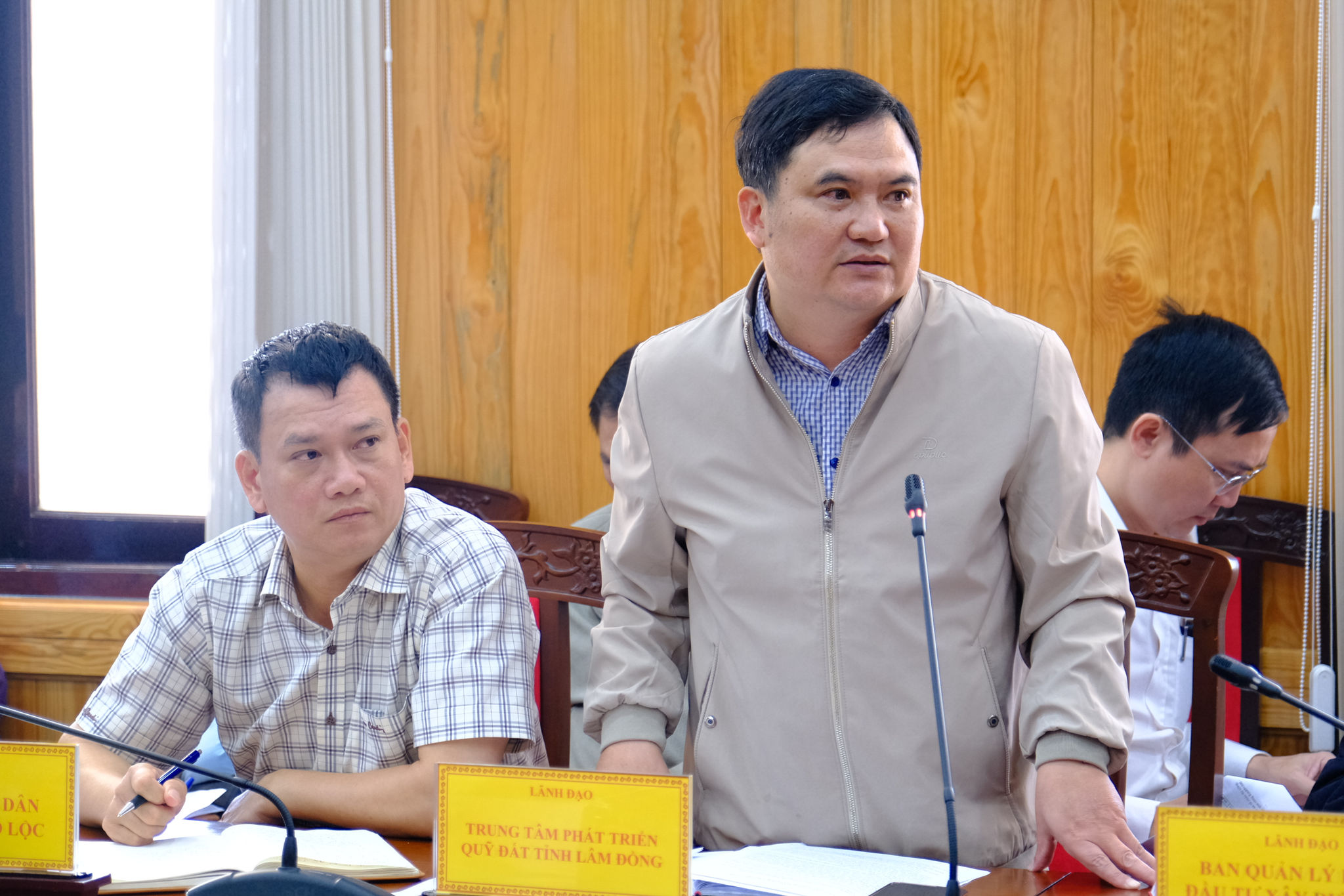 Ông Lê Văn Tạo, Phó Giám đốc Trung tâm phát triển quỹ đất 