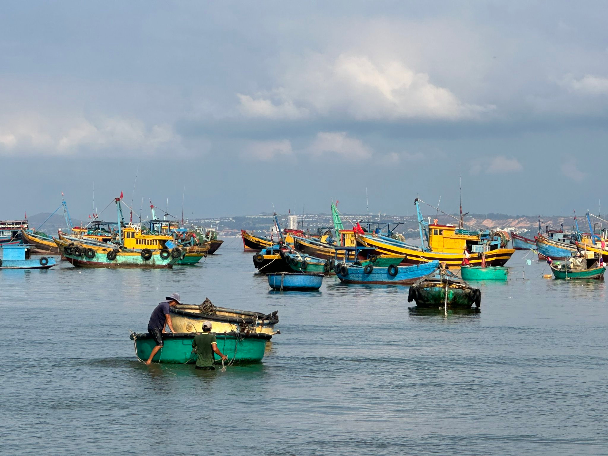 Tàu của tại vùng biển Mũi Né (hình minh họa) 