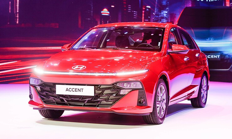 Hyundai Accent sở hữu diện mạo hiện đại và năng động