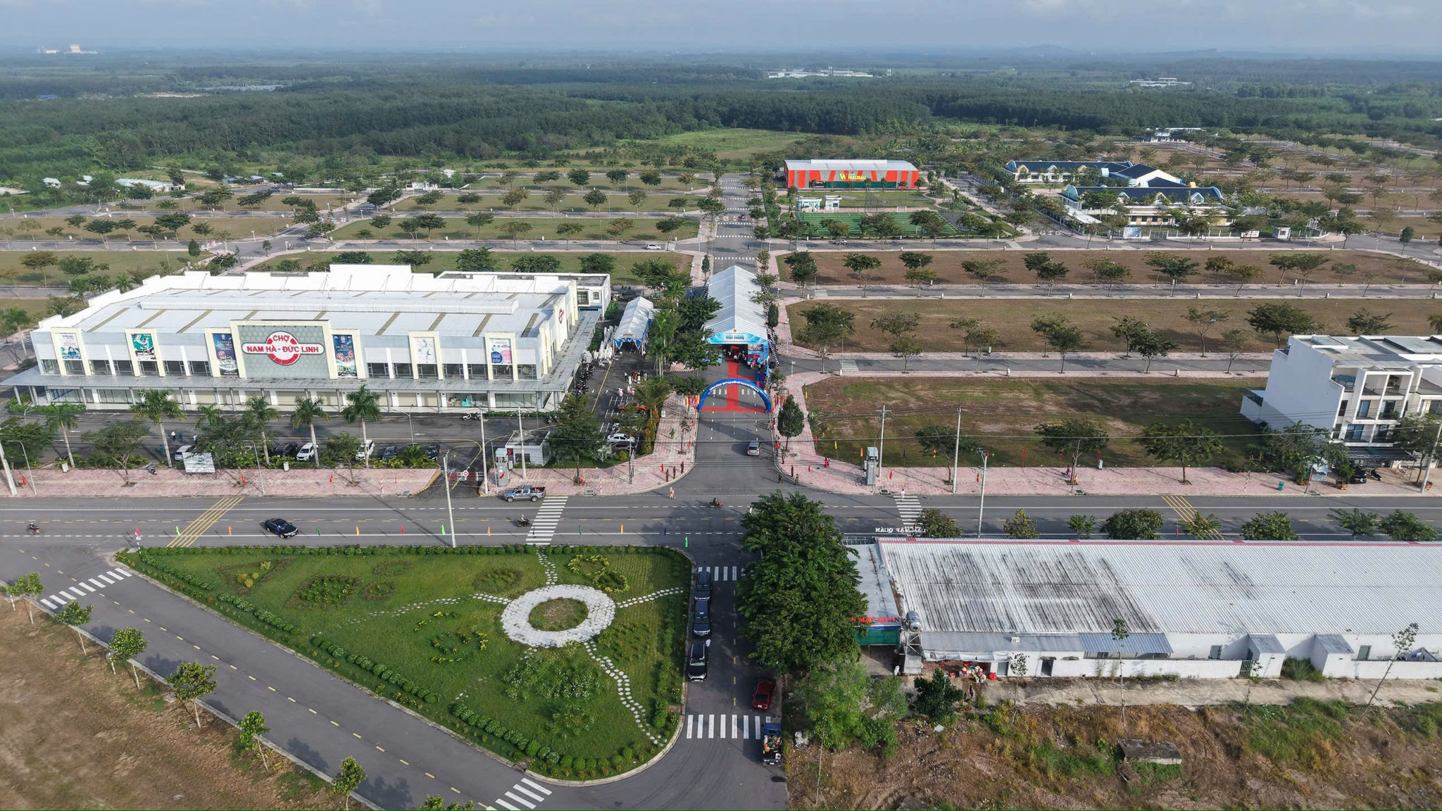Khu vực diễn ra sự kiện kết nối doanh nghiệp, thu hút đầu tư vào các lĩnh vực tiềm năng, thế mạnh Tây Nam Lâm Đồng
