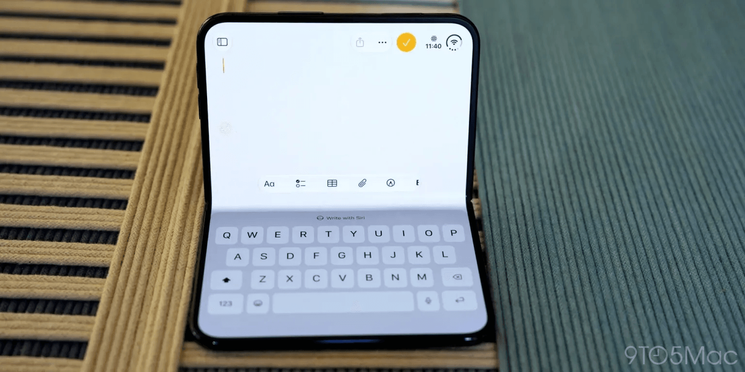 Thiết kế gập của iPhone Duo đòi hỏi các biện pháp bảo vệ vật lý ngay từ đầu