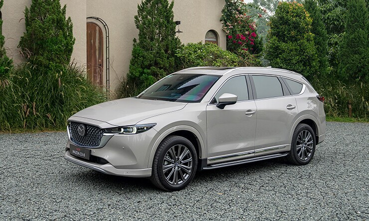 Thiết kế đầu xe Mazda CX-8