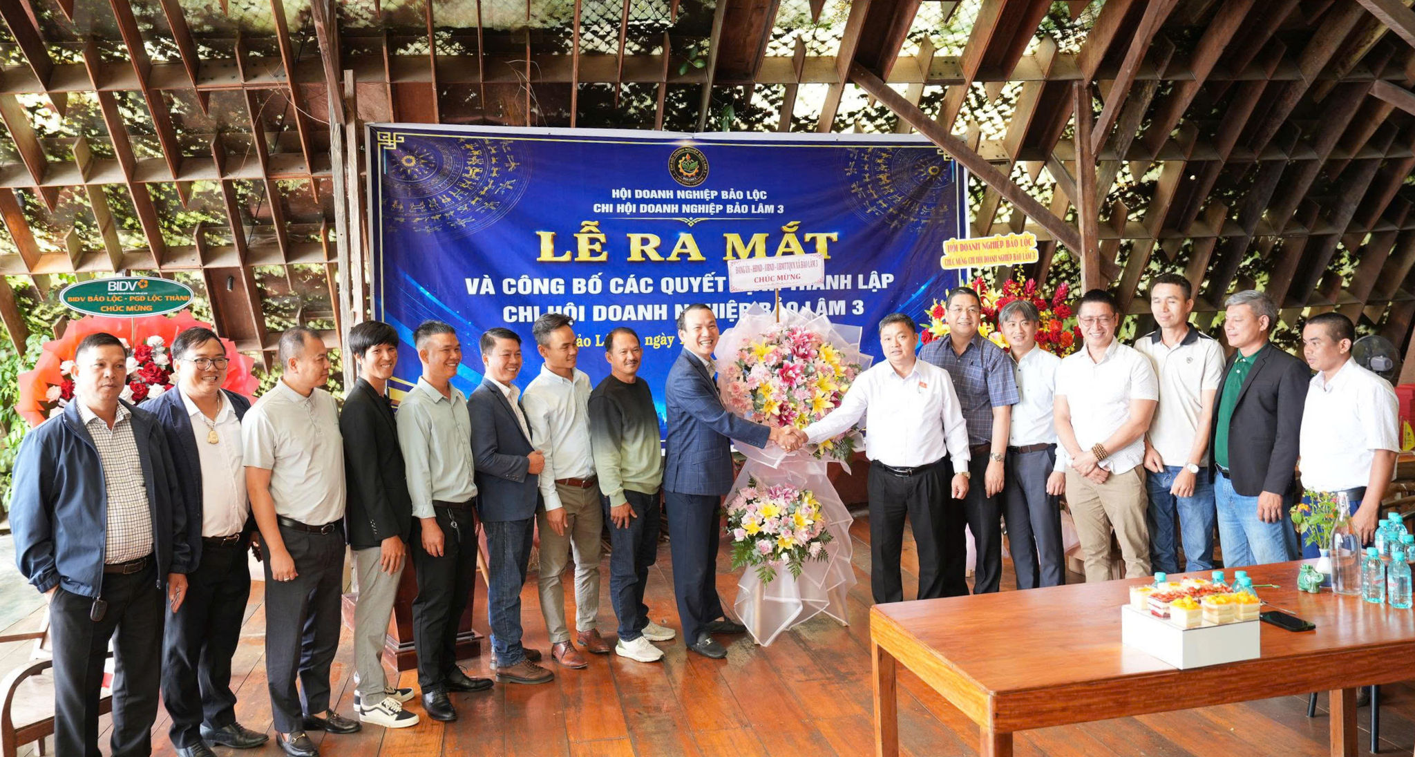 tặng hoa