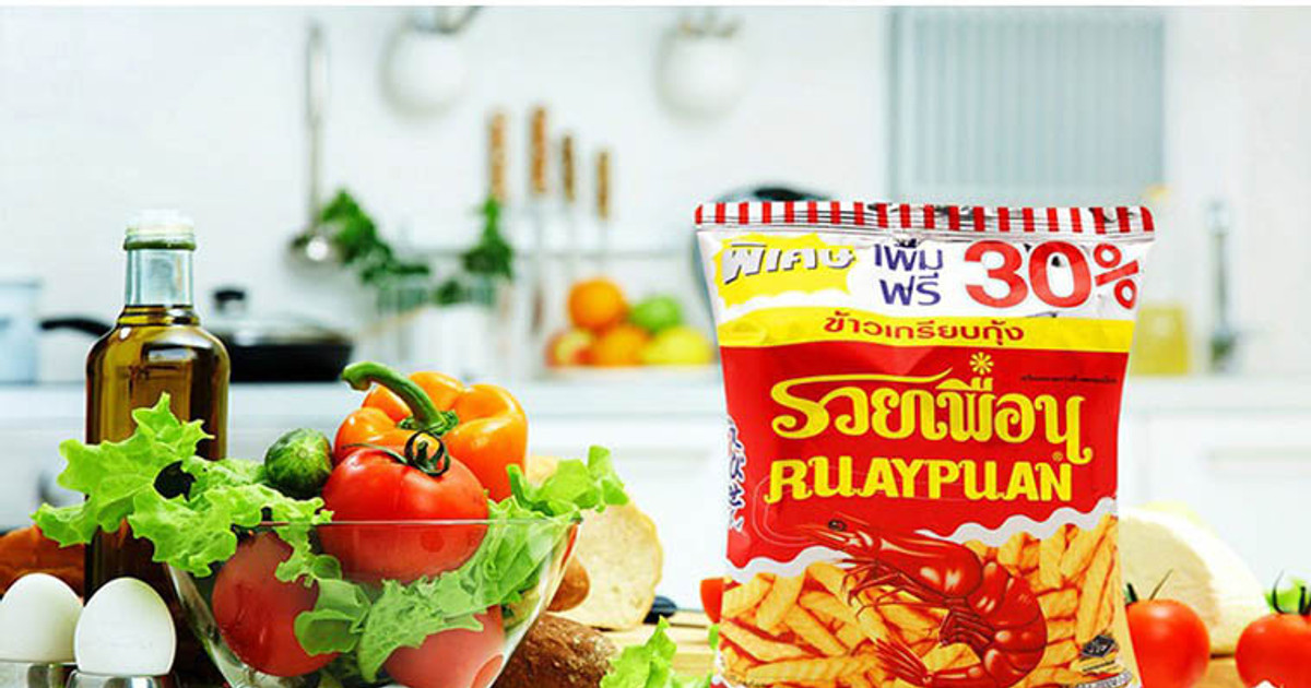 9 loại bánh snack Thái Lan từ bé đến lớn ai cũng mê