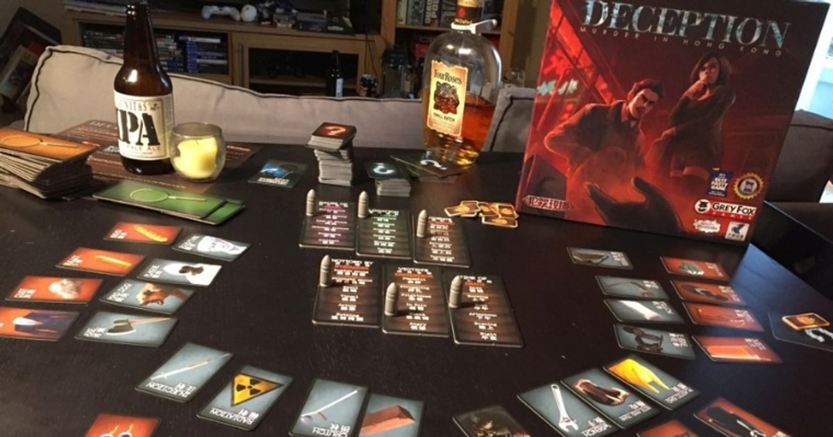 Cách chơi board game Deception Murder in Hong Kong chi tiết
