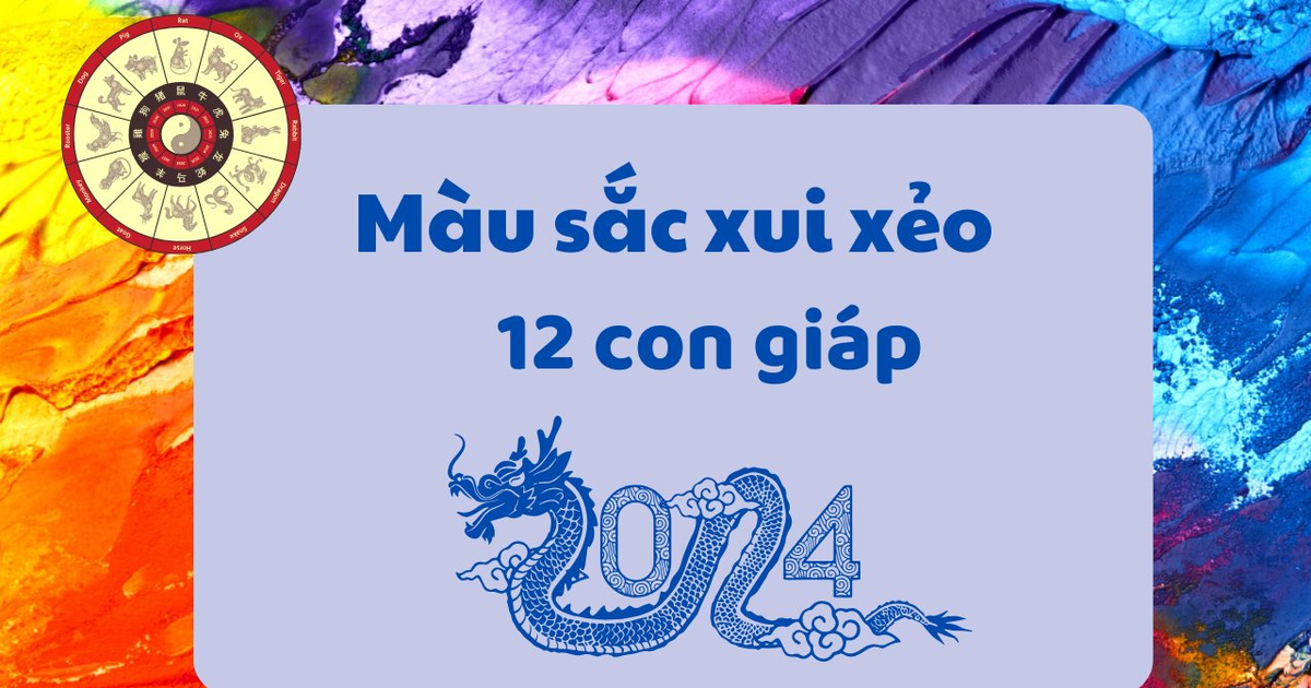 Màu Kỵ của 12 Con Giáp Năm 2024