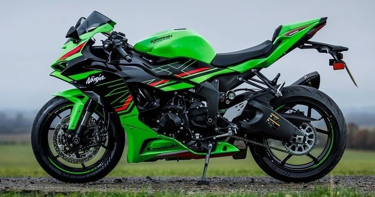 Kawasaki Ninja ZX-6R 2025 đậm chất thể thao, giá khoảng 262