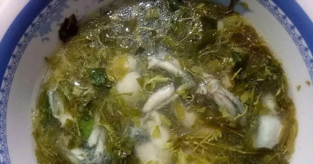 Ếch trong bữa cơm quê