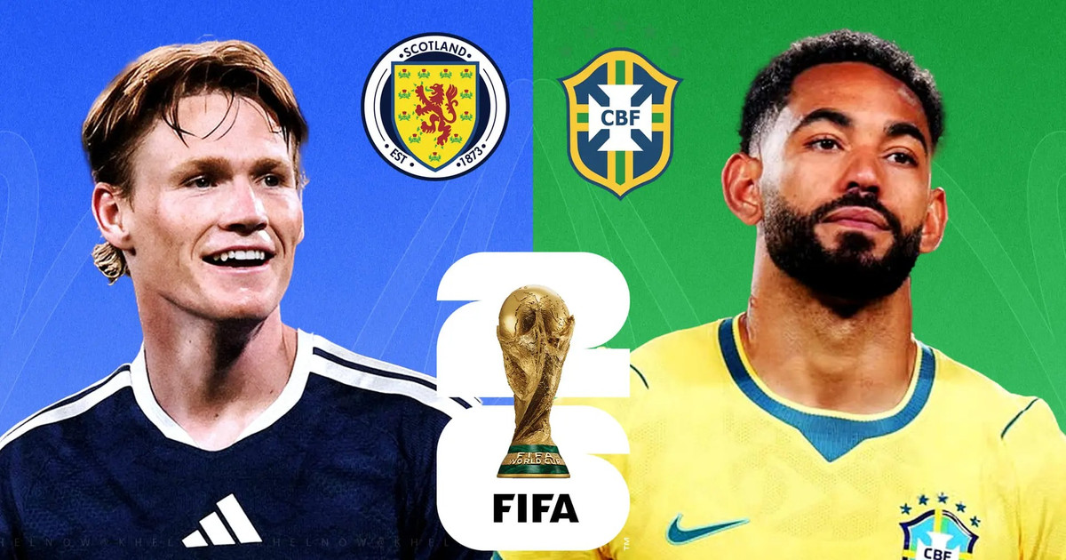 Dự đo&aacute;n tỷ số Scotland vs Brazil 5h00 ng&agrave;y 25/6 - Nhận định b&oacute;ng đ&aacute; World Cup 2026 h&ocirc;m nay