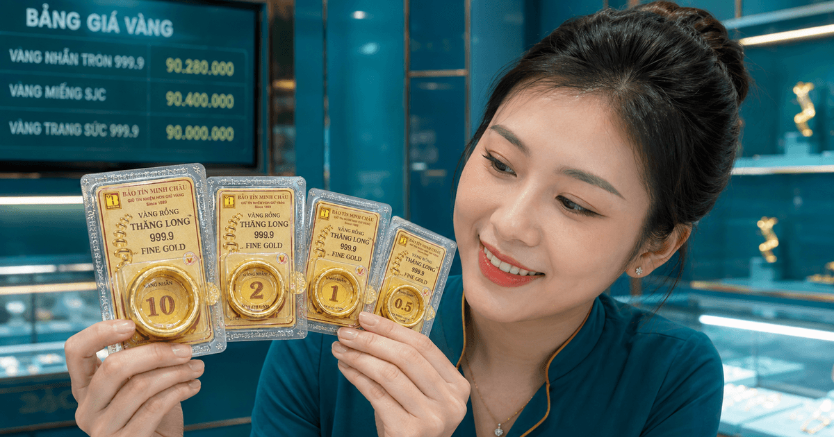 Giá vàng SJC, nhẫn trơn 9999 ngày 12/8/2026