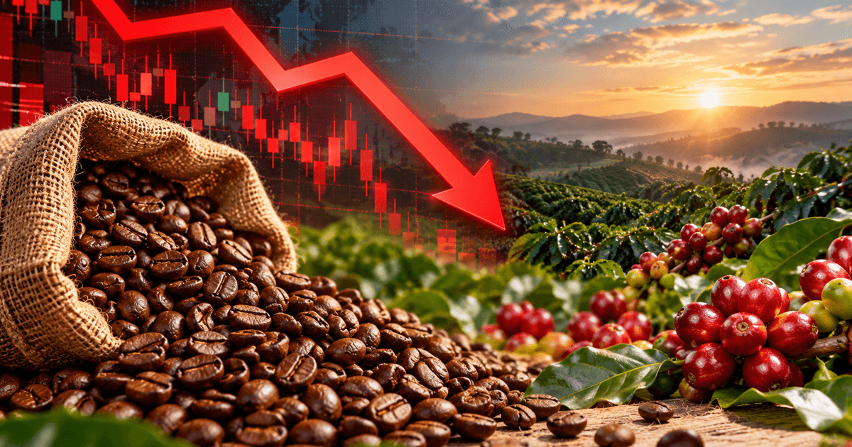 Giá cà phê hôm nay 8/10/2026: Đồng loạt giảm 1.400 đồng/kg, Robusta thế giới lao dốc hơn 100 USD/tấn