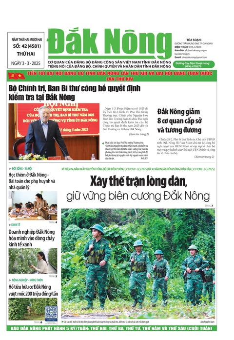 Báo Đắk Nông số 4581