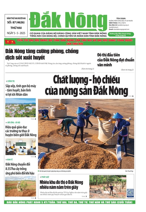 Báo Đắk Nông số 4626