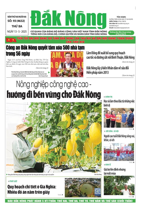Báo Đắk Nông số 4632