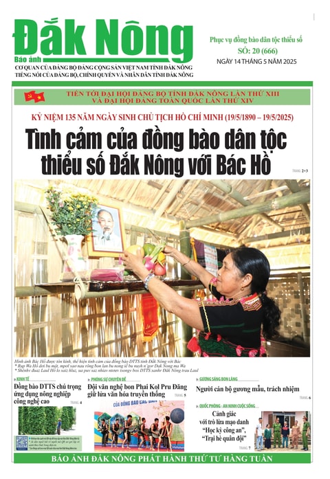 Báo ảnh phục vụ đồng bào DTTS số 666