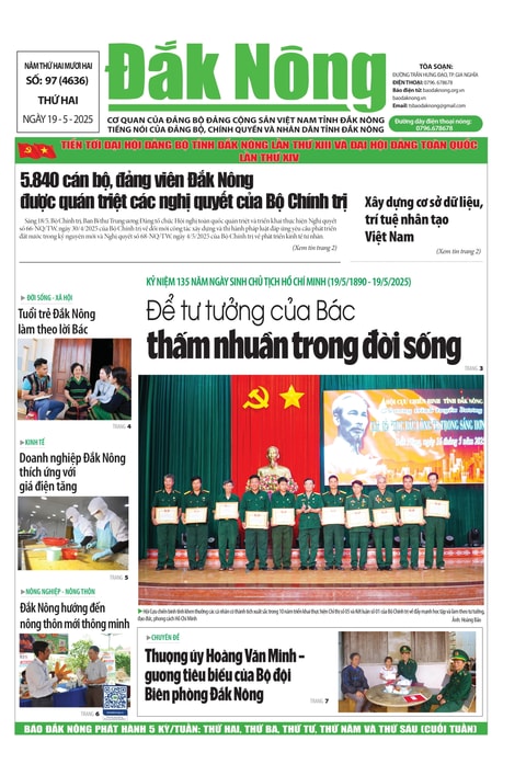 Báo Đắk Nông số 4636