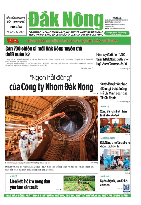 Báo Đắk Nông số 4649