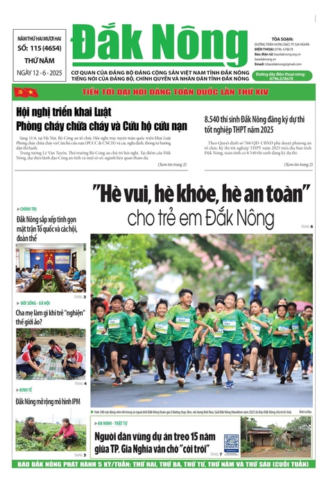 Báo Đắk Nông số 4654