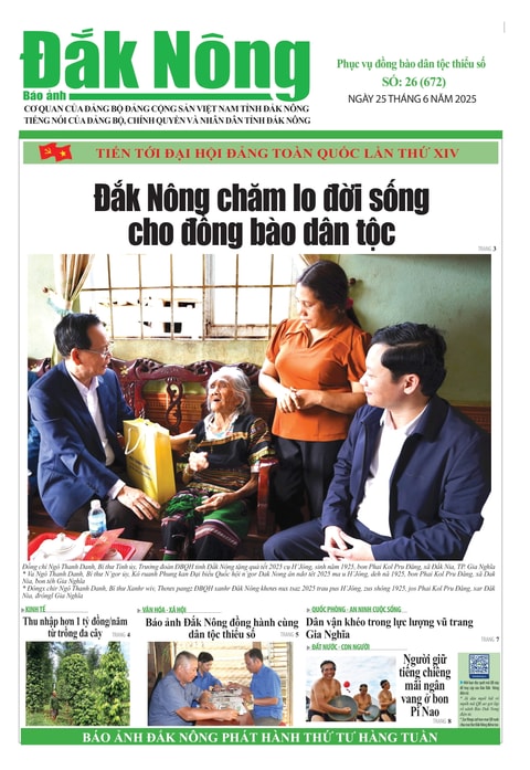 Báo ảnh phục vụ đồng bào DTTS số 672