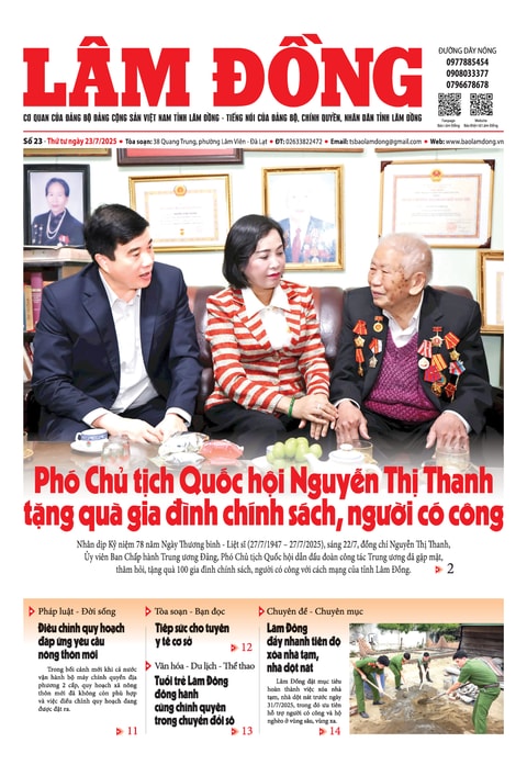 Báo Lâm Đồng (mới) - số 23