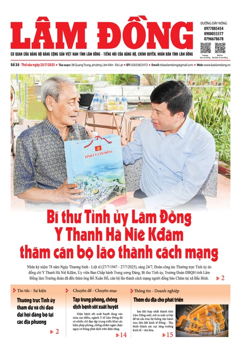 Báo Lâm Đồng (mới) - số 25