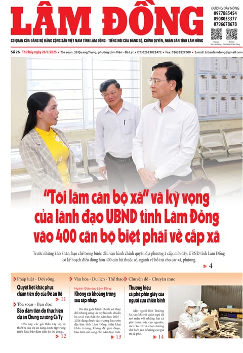 Báo Lâm Đồng (mới) số 26