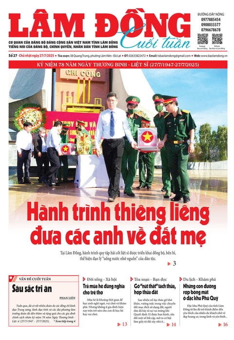 Báo Lâm Đồng (mới) số 27
