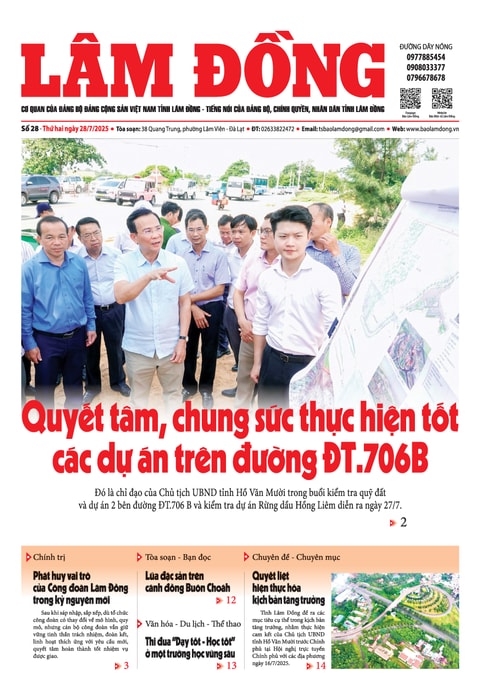 Báo Lâm Đồng (mới) số 28
