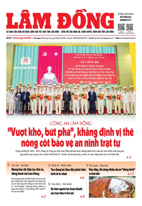 Báo Lâm Đồng (mới) số 35