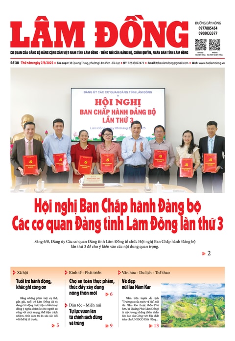Báo Lâm Đồng (mới) số 38