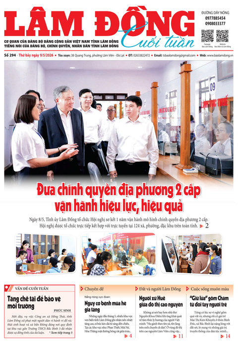 Báo Lâm Đồng (mới) số 294