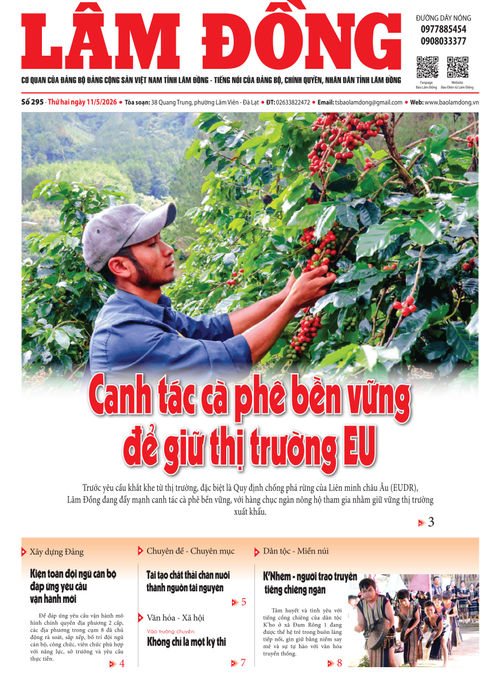Báo Lâm Đồng (mới) số 295