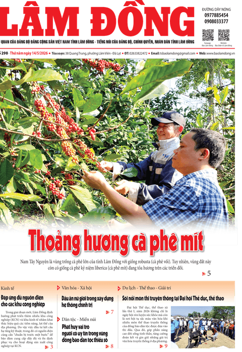 Báo Lâm Đồng (mới) số 298