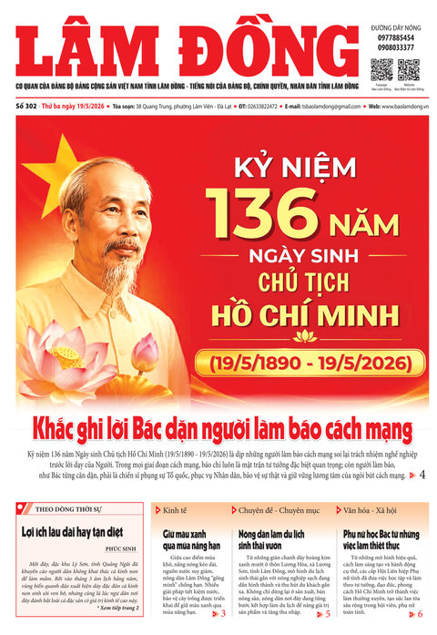 Báo Lâm Đồng (mới) số 302