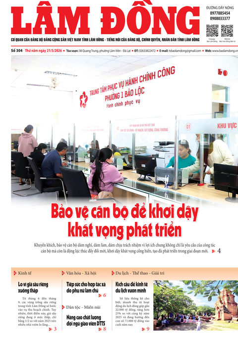 Báo Lâm Đồng (mới) số 304