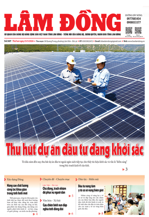 Báo Lâm Đồng (mới) số 307