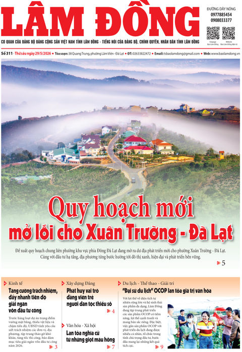 Báo Lâm Đồng (mới) số 311