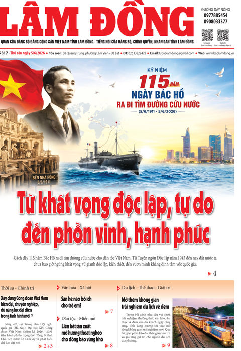 Báo Lâm Đồng (mới) số 317