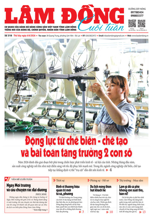 Báo Lâm Đồng (mới) số 318