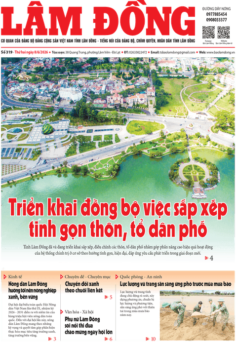 Báo Lâm Đồng (mới) số 319