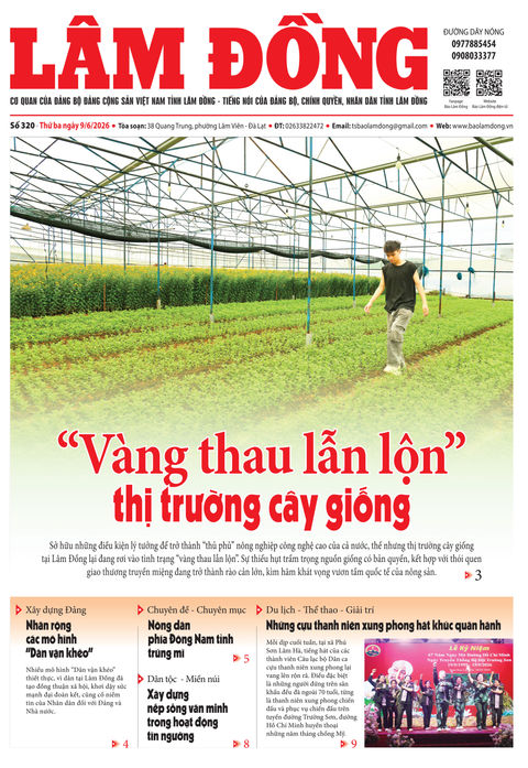 Báo Lâm Đồng (mới) số 320