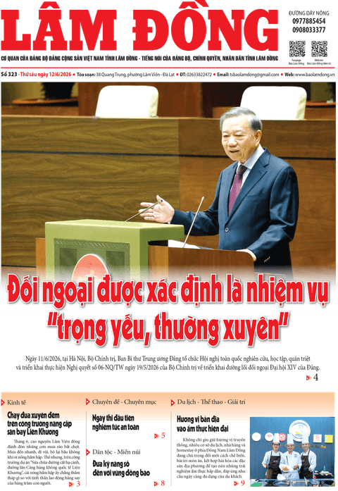 Báo Lâm Đồng (mới) số 323