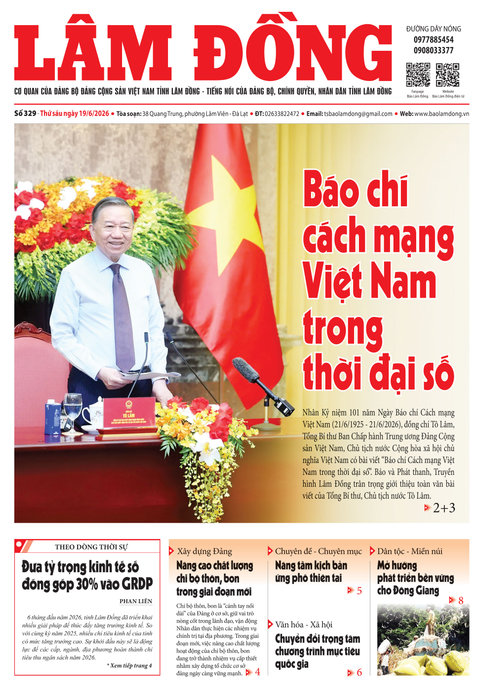 Báo Lâm Đồng (mới) số 329