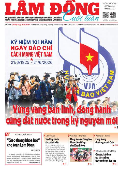 Báo Lâm Đồng (mới) số 330