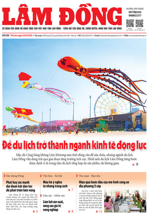 Báo Lâm Đồng (mới) số 335