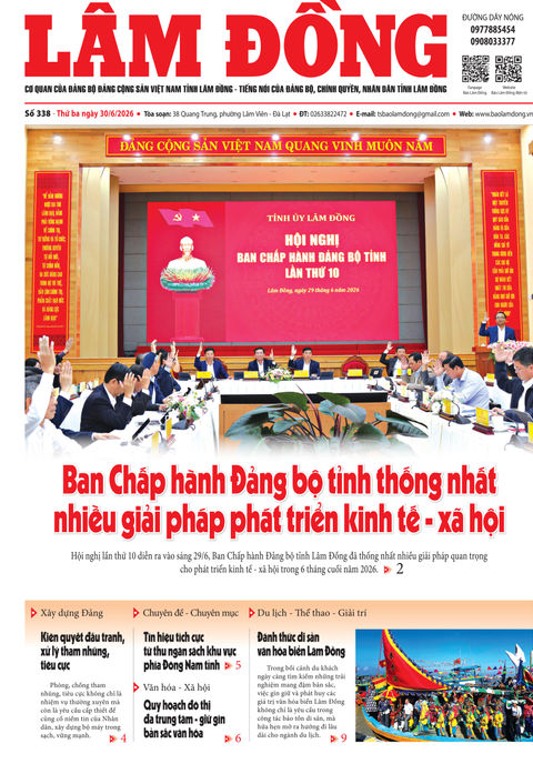 Báo Lâm Đồng (mới) số 338