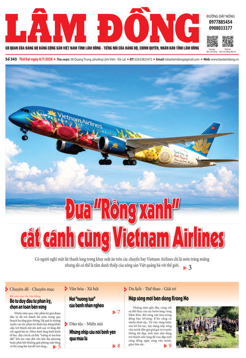 Báo Lâm Đồng (mới) số 343